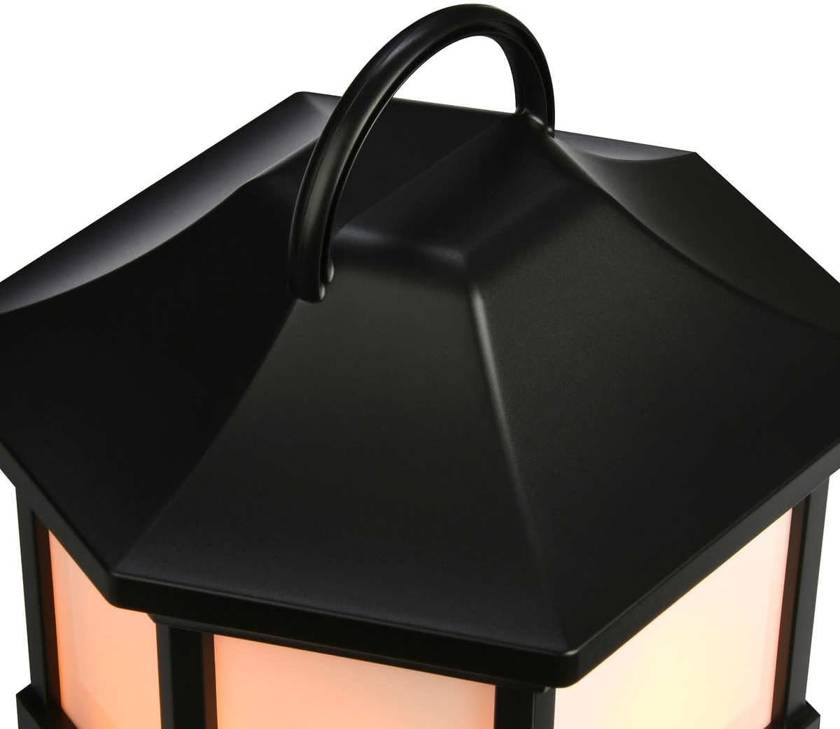 Acoustic Research Portable Outdoor Wireless Speaker, Led Flickering Flame Light