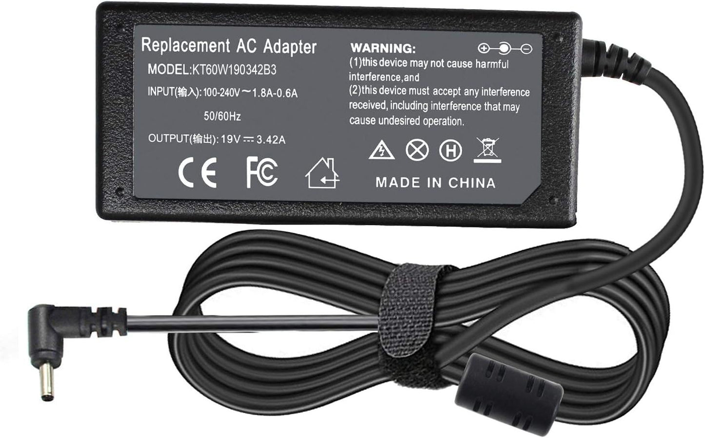 65W AC Adapter Charger for Acer Aspire 5 A515 & Chromebook R11 Series