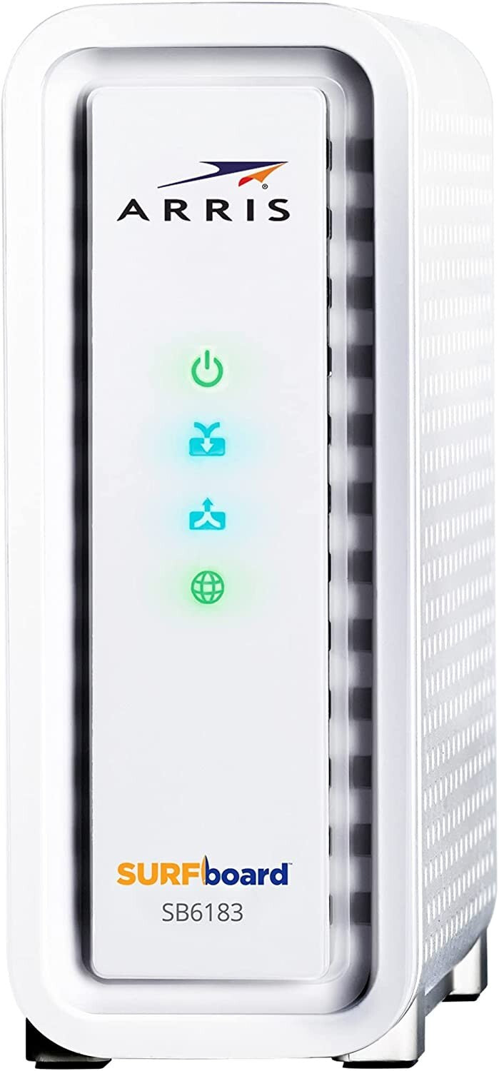 ARRIS SB6183 Surfboard 16x4 30 Cable Modem Black