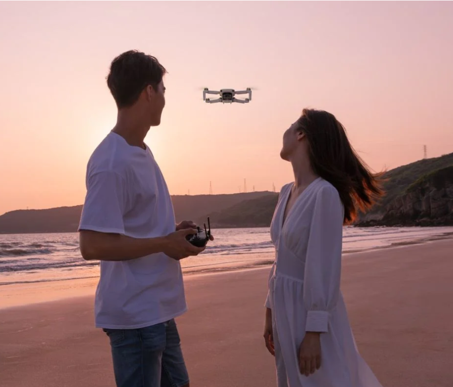 DJI UAV Mavic Mini FlyCam Quadcopter 27K Cam 3Axis Gimbal 30min 055lbs