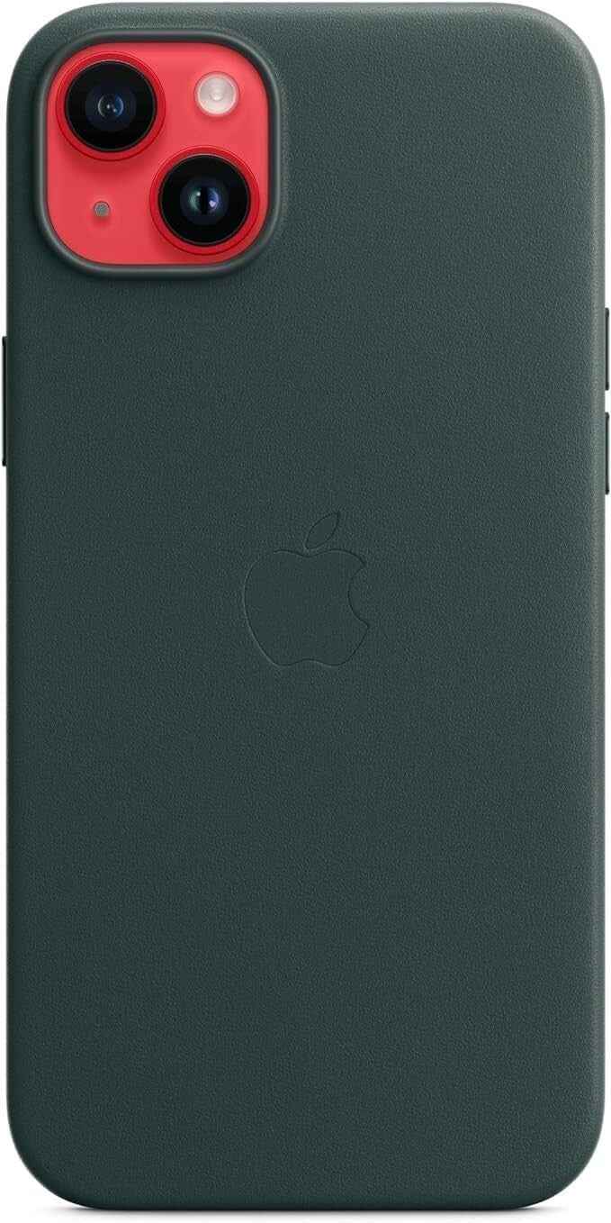 Apple iPhone 14 Plus Leather MagSafe Forest Green