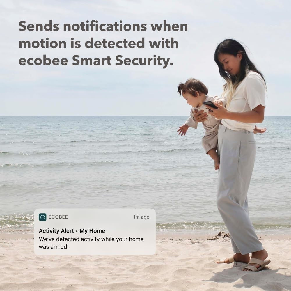 ecobee3 lite Smart Thermostat Whole Home Sensors BlackWhite