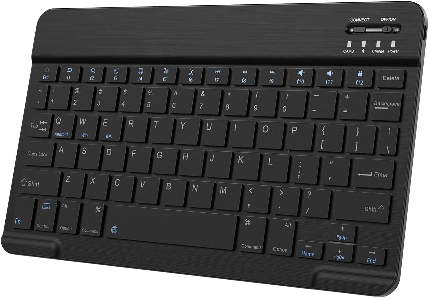Ultra-Slim Bluetooth Keyboard for iPad/iPhone/Android/Tablet – Rechargeable
