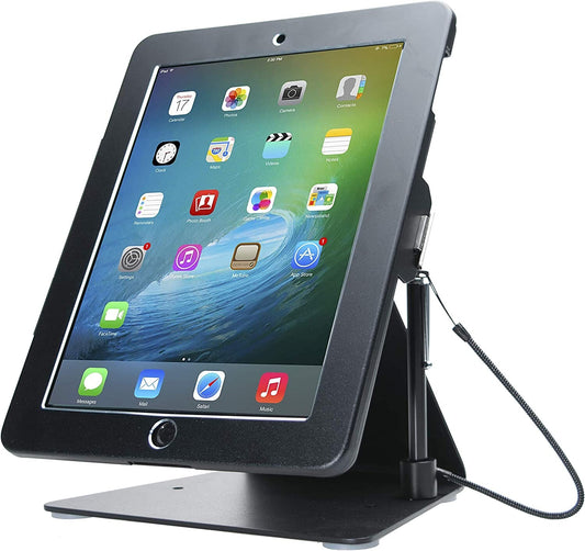 CTA Desktop AntiTheft Stand Kiosk Stand w Stylus Tether Aluminum Enclosure