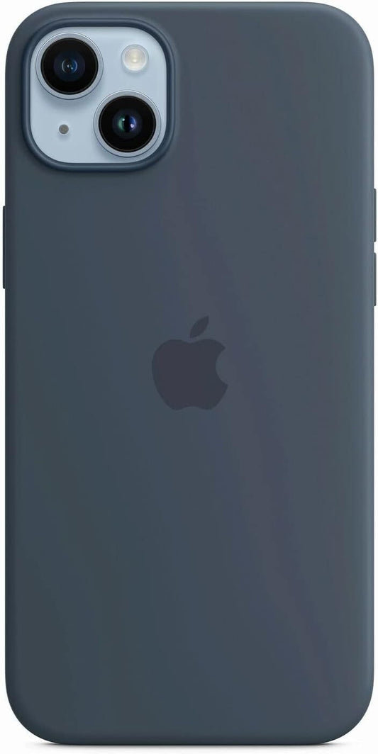 Apple iPhone 14 Plus Silicone MagSafe Storm Blue
