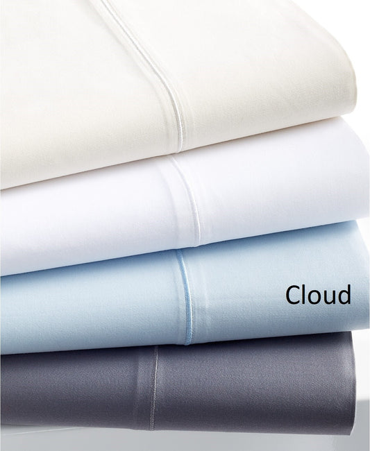 Charter Club Allure 4pc Sheet Set 600 Thread Count 100% Cotton Cloud (blue) KING