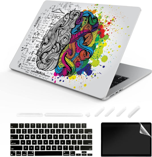 2022 MacBook Air 136 UV Printed Shell Keyboard Screen Protector