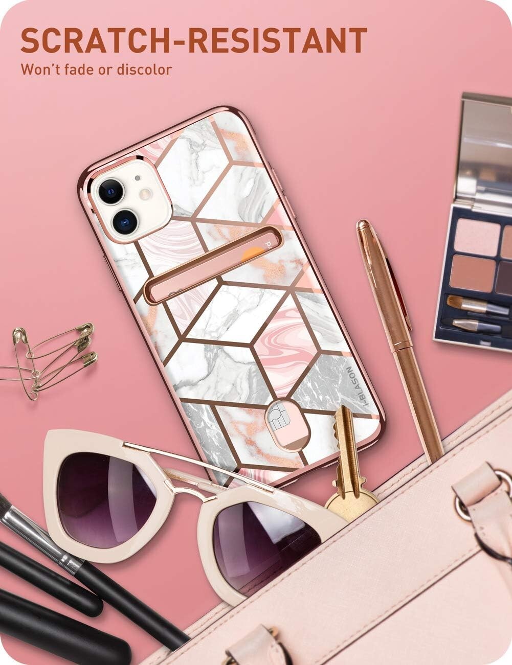 2020 Cosmo Wallet Slim Designer Wallet iPhone 12 Mini 54 Marble