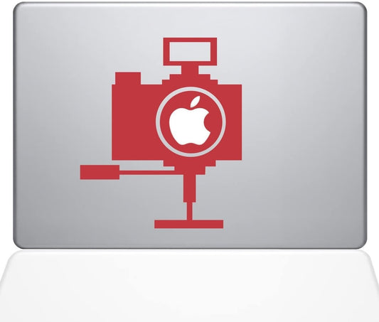 1656-MAC-13P-DR Decal Guru Point Shoot Camera Decal Vinyl Sticker Red