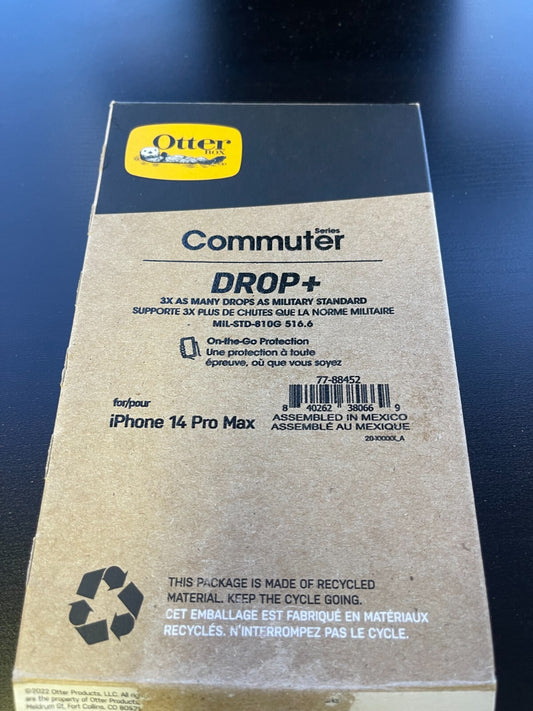 OtterBox iPhone 14 Pro Max Blue slim tough port protection
