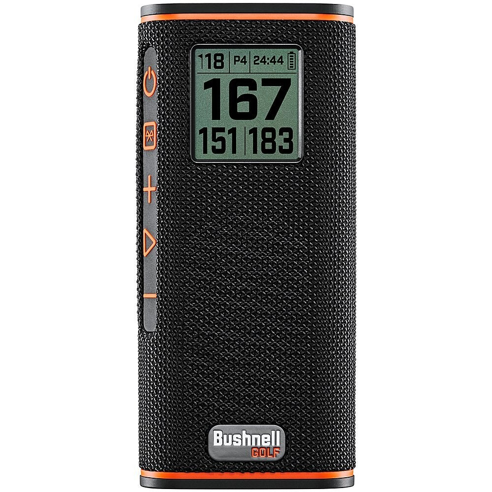 Bushnell - Wingman View Golf GPS Bluetooth Speaker with 3" Screen - Black