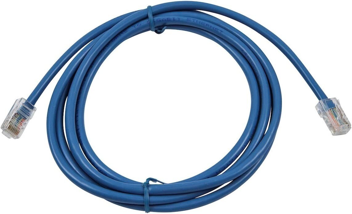 UTP Buhbo 1Ft Cat6 Ethernet Network Non Booted Cable Blue