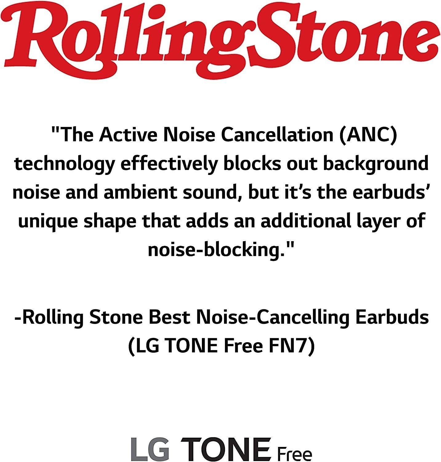 TONE FN7 LG Free Active Noise Cancelling True Wireless Bluetooth Earbuds