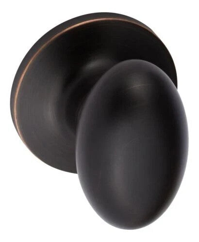 SureLoc Hardware Arapaho Dummy Doorknobs Vintage Bronze Pair Set of 2