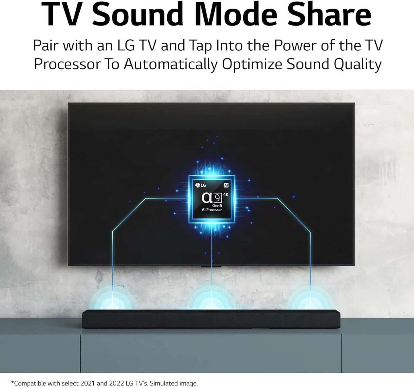 LG S90QY Soundbar w/ Wireless Subwoofer 5.1.3 Dolby Atmos DTS:X Black