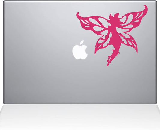 Decal Guru Winged Fairy MacBook Decal Vinyl Sticker 13 MacBook Air Pink