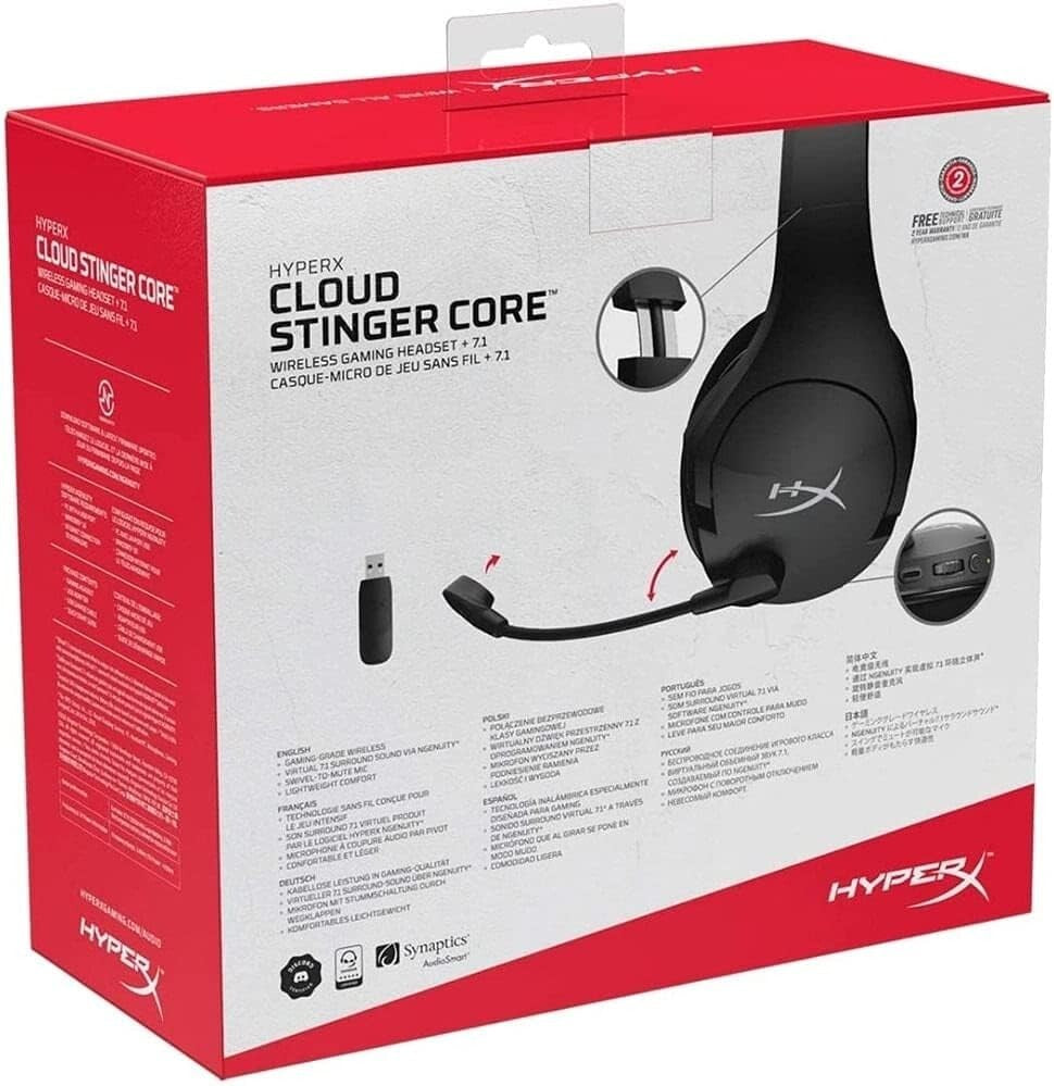 DTS HyperX Cloud Stinger Core Wireless Lightweight Gaming Headset Headphone