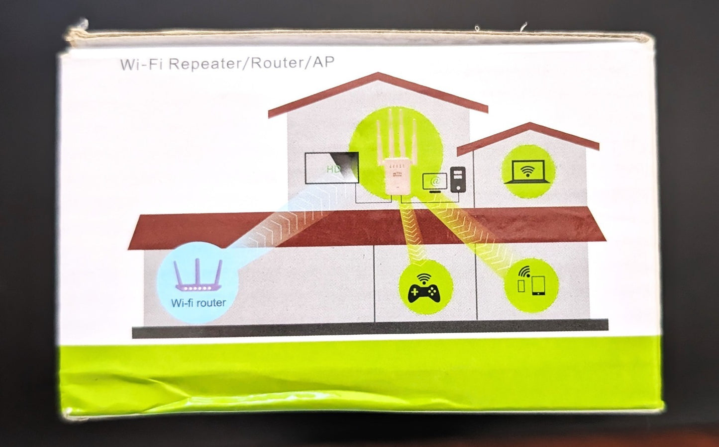 300M 8000 Wifi Extender Range Signal Booster Repeater 5 Modes Up to SqFt