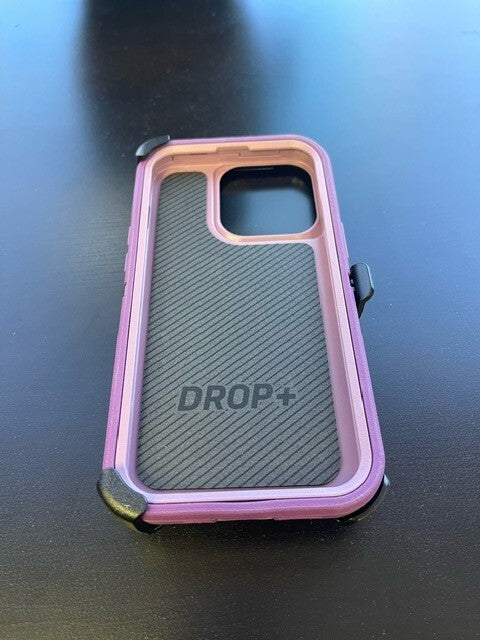 HAPPY PURPLE OtterBox Defender Series Holster iPhone 13 Pro Only