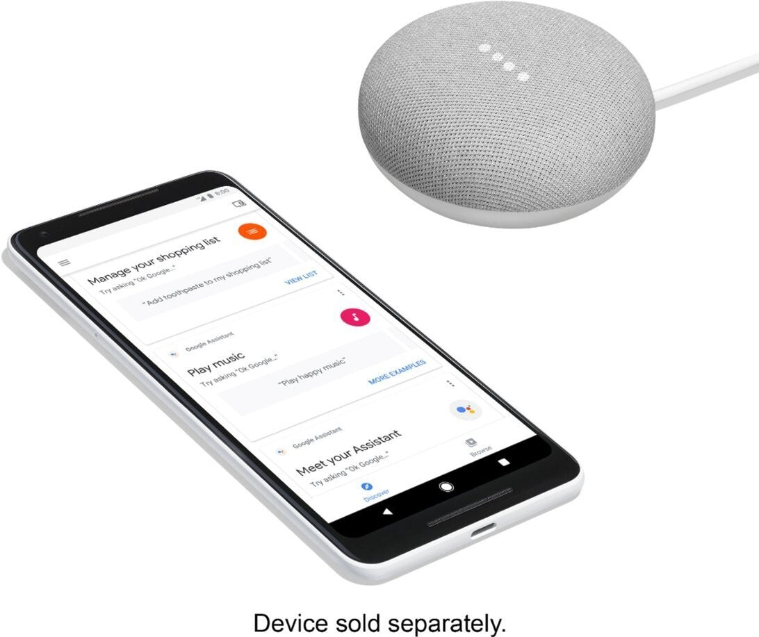 SEALED Home Mini 1st Gen Smart Speaker w Google Assistant Chalk