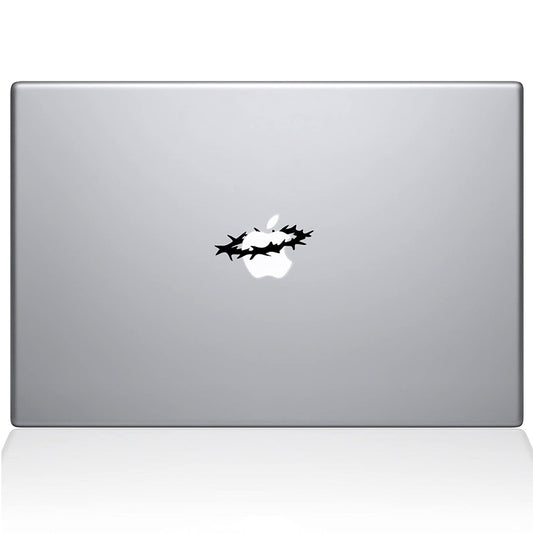 Decal Guru Crown of Thorns Decal Vinyl Sticker 15 MacBook 0187-MAC-15X-BLA
