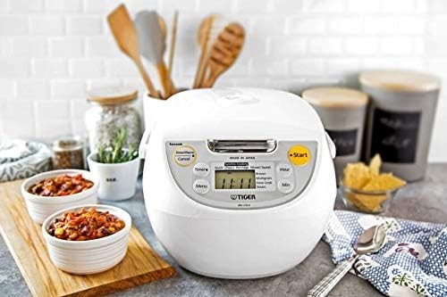 Tiger JBV-S10U Rice Cooker with Tacook Cooking Plate - 5.5Cups - Made in Japan