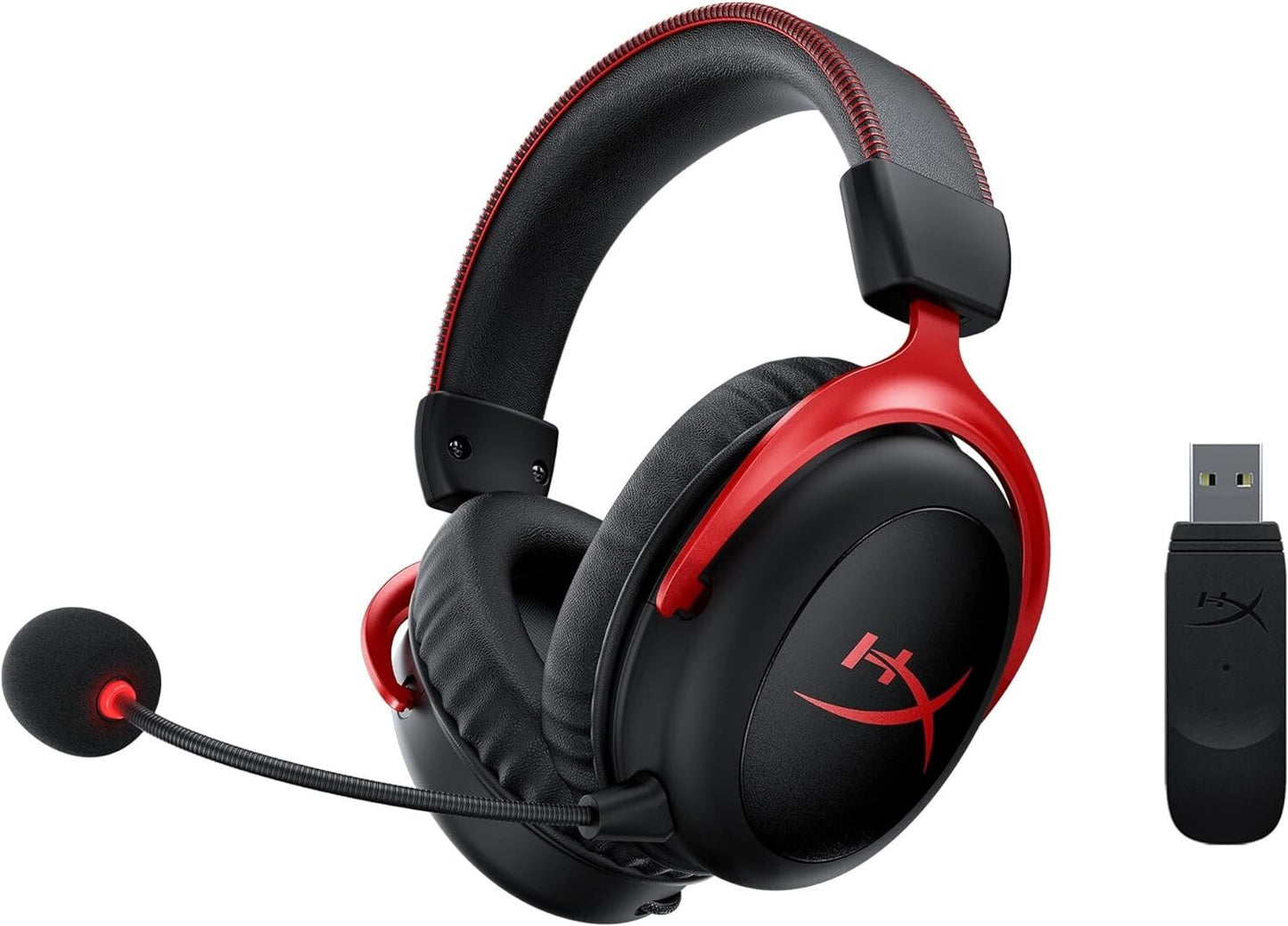 HyperX Cloud II Wireless Gaming Headset Red