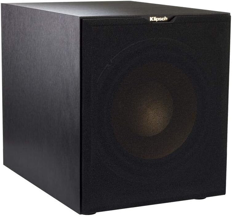 Klipsch 400 12 Watts Wireless Subwoofer Brushed Black Vinyl R12SWi