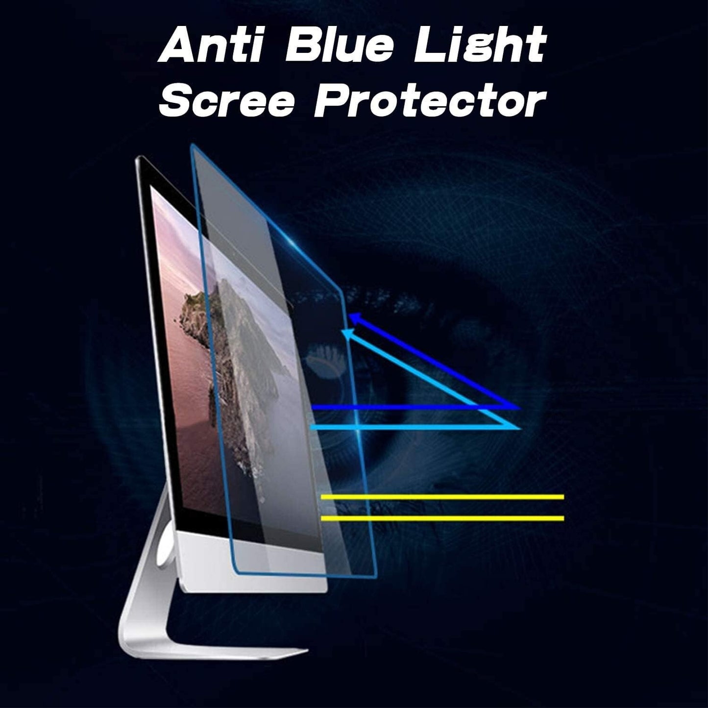 238 Inch Anti Blue Light Screen Protector Widescreen Monitor Monitor Scre