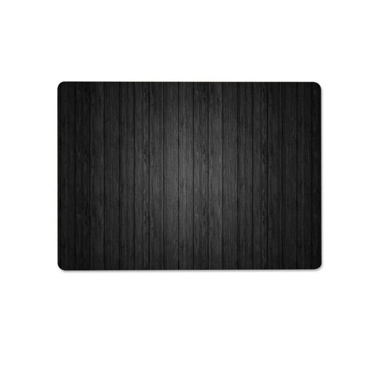 MightySkins Skin for MacBook Air 13.6" M2 2022 Black Wood Vinyl Decal Cover