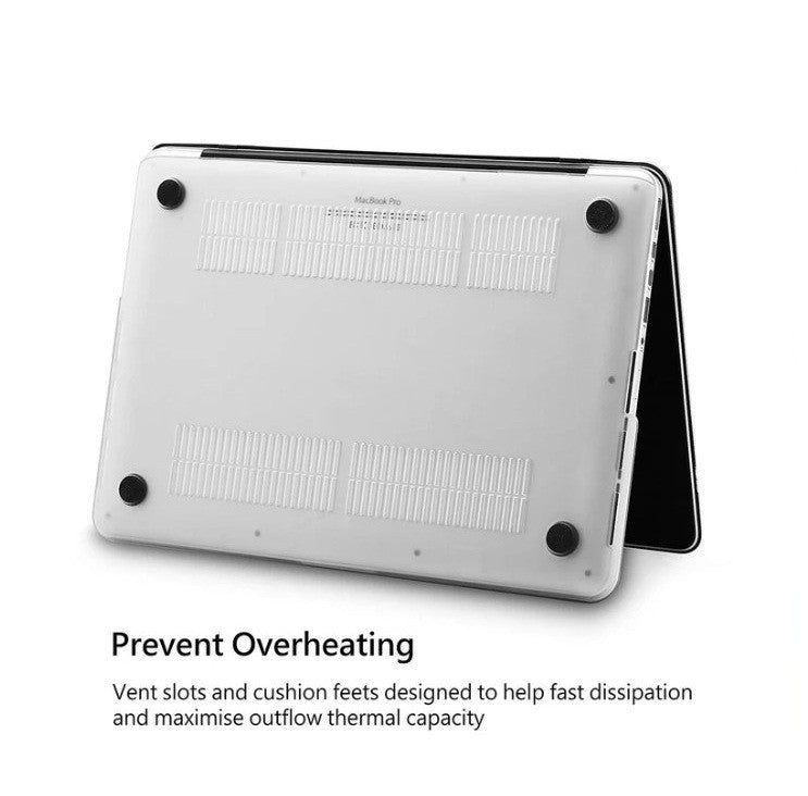 LuvCase MacBook Case Bundle – Flower 25 Design with Matching Keyboard Cover