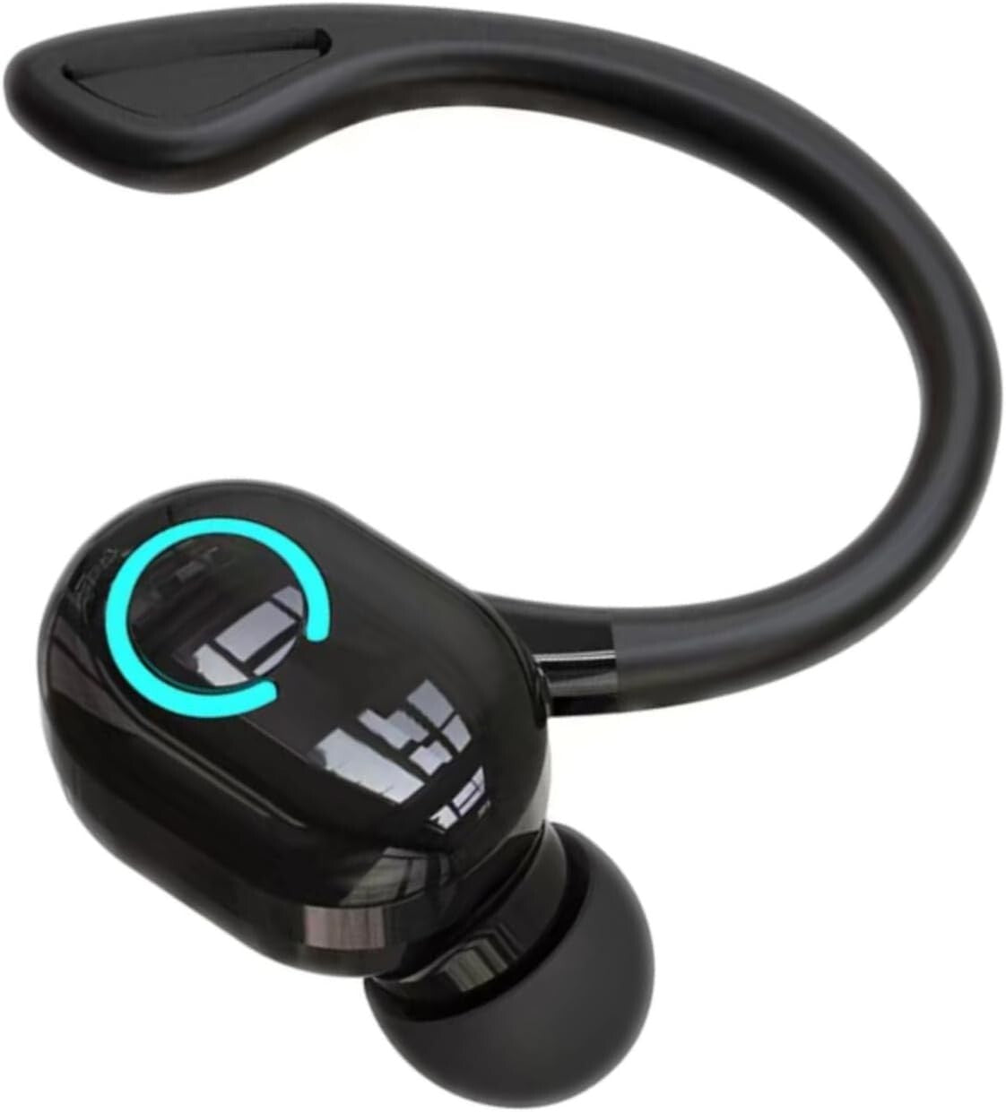 Wireless Bluetooth Earphone 52 Single Ear Hook In-Ear Headset Office Sport