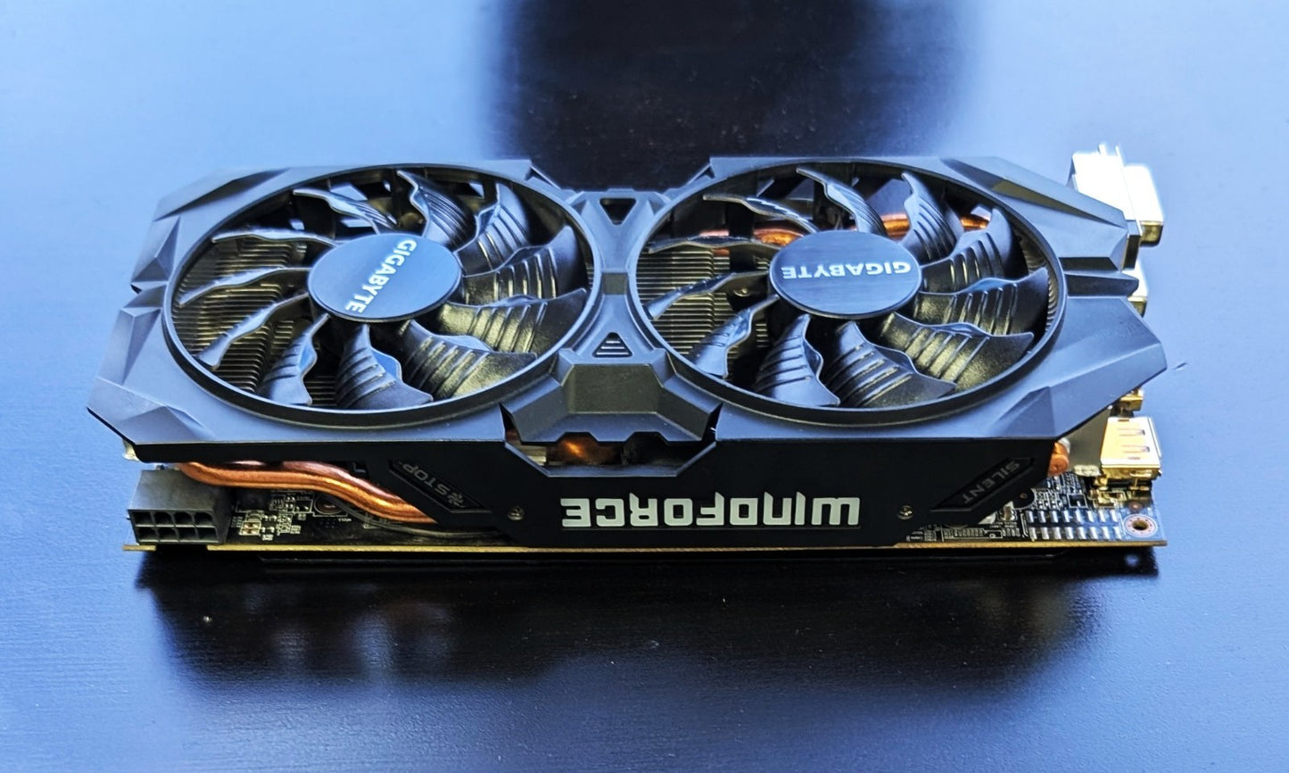 GIGABYTE Radeon R9 380 4GB GDDR5 Graphics Card, PCIe 3.0, GV-R938WF2-4GD Rev 1.0