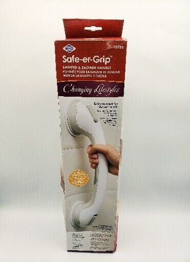 MHI 10255 Bathtub Shower Handle 17 Long SafeerGrip Suction Cups
