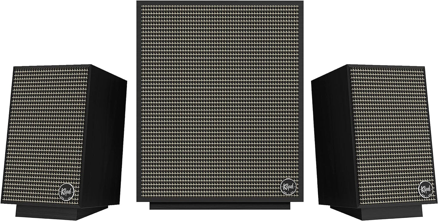 Klipsch ProMedia Heritage 21 Multimedia Desktop Computer Speaker 8 w Subwoofer