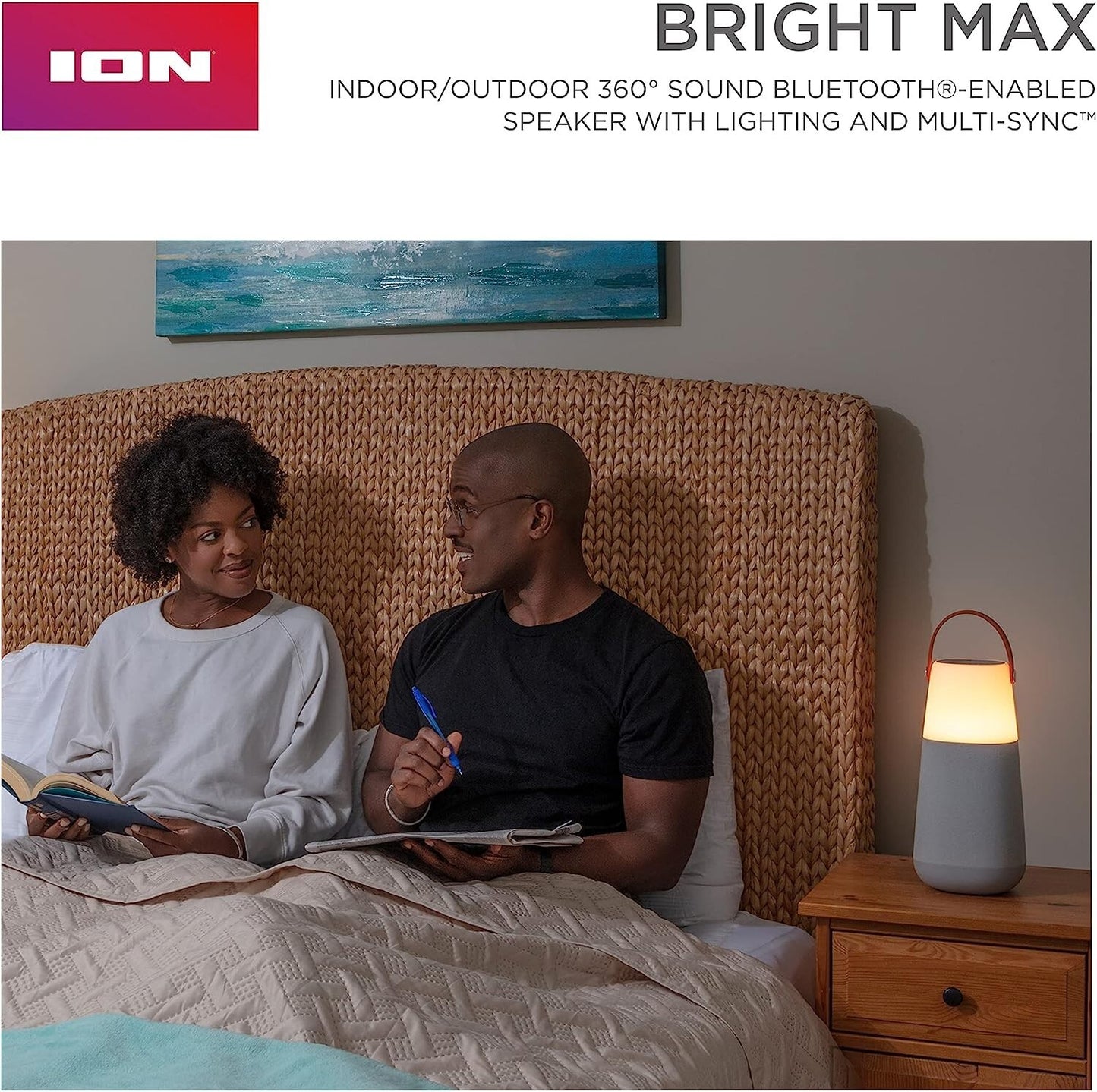 360 Ion Audio Bright Max IndoorOutdoor Degree Bluetooth Speaker