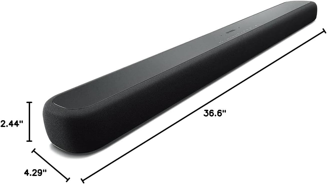 Yamaha ATS-2090 2.1 Channel Sound Bar with Wireless Subwoofer and Alexa Built-in