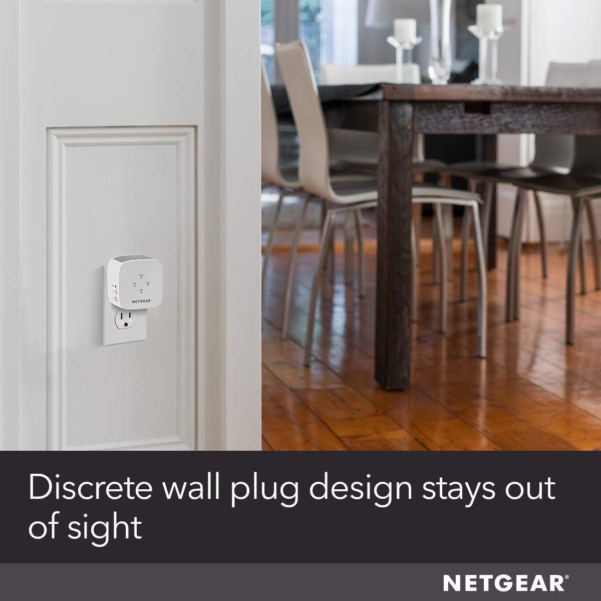 EX2800 600 Wifi Range Extender Coverage up to SqFt 15 Devices