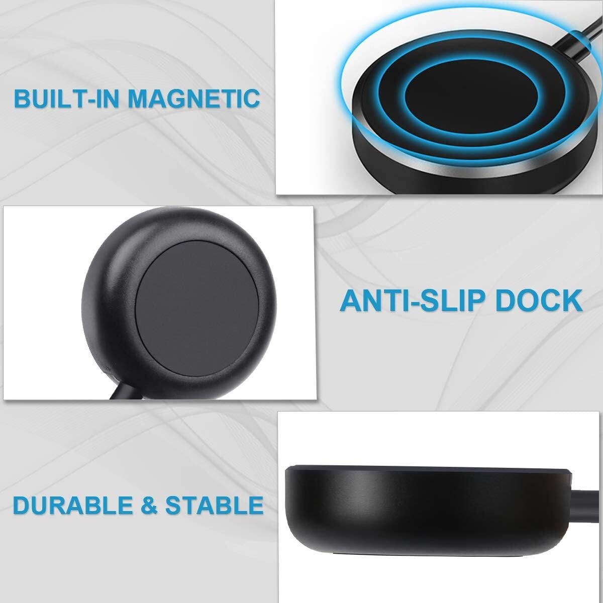 Wireless Charging Cable Dock Stand Galaxy Watch 66 Classic 55 Pro44