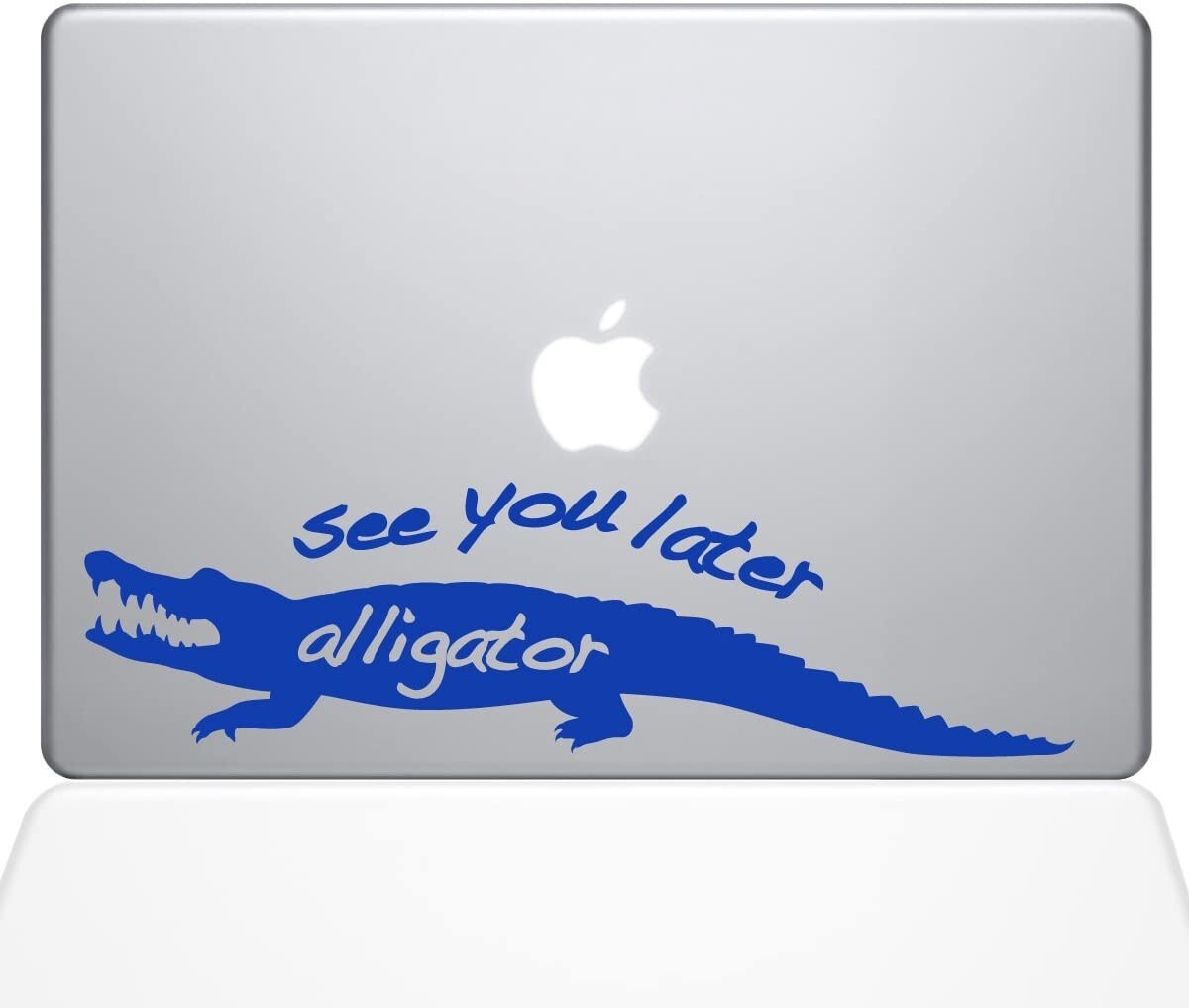 Decal Guru See You Later Alligator MacBook Decal Vinyl Sticker 15 MacBook