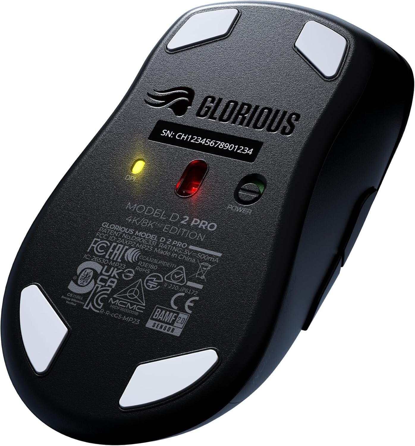 Glorious Gaming Model D 2 Pro Wireless Gaming Mouse Black Missing Usb Dongle