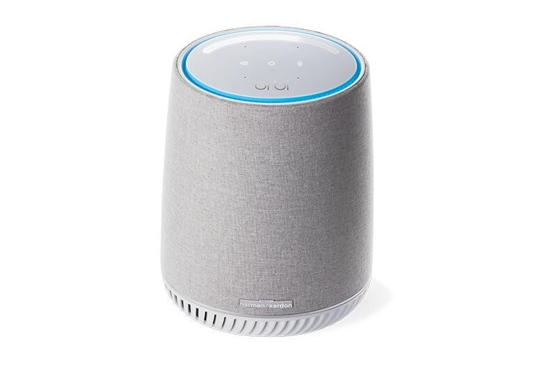 NETGEAR RBS40V Orbi Voice Smart Speaker WiFi Mesh Extender w Amazon Alexa
