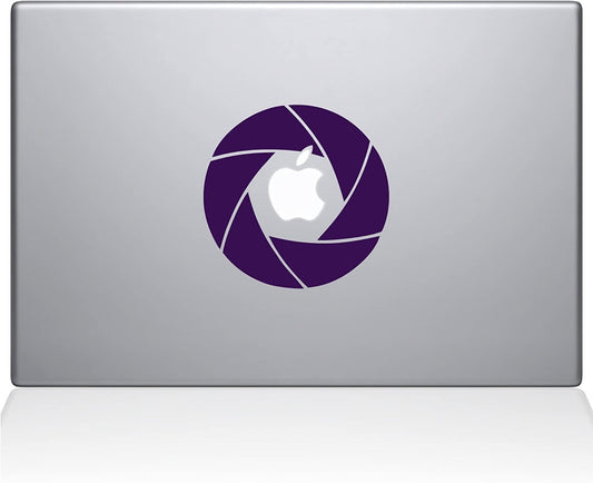 2056-MAC-15X-LAV Decal Guru Camera Shutter Decal Vinyl Sticker Lavender