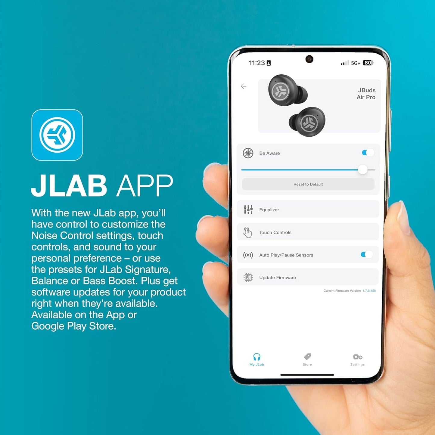 JLab JBuds Air Pro True Wireless Earbuds Brand New