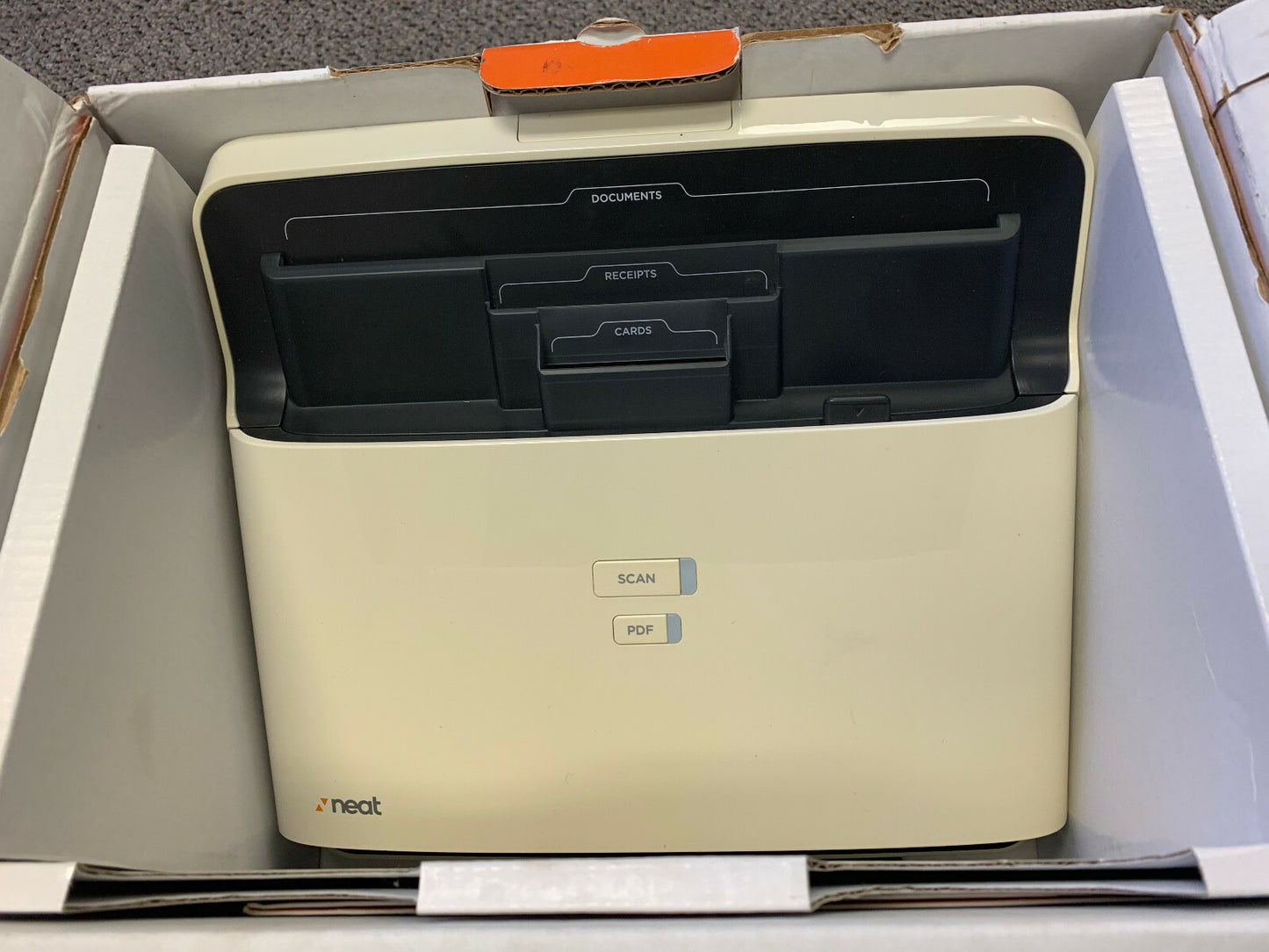 MAC Neat Desk PassThrough Desktop Scanner Digital Filing System