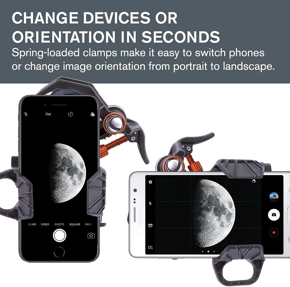 Celestron NexYZ 3Axis Universal Smartphone Adapter Telescope Digiscoping