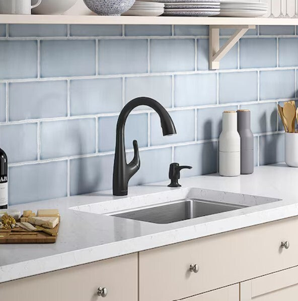 R26698-SD-BL Kohler Alle C PullDown Kitchen Faucet Black