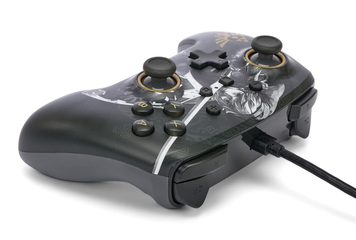 PowerA Enhanced Wired Controller Nintendo Switch BattleReady Link Gamepad