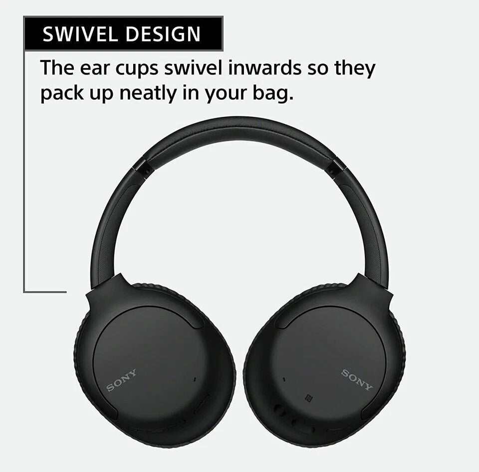 Sony Wireless Noise-Cancelling Over-The-Ear Headphones WH-CH710N - Black