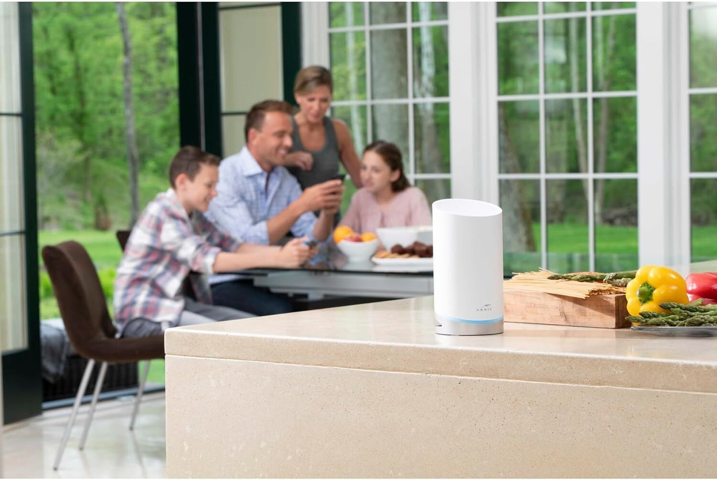 ARRIS W122 Surfboard mAX Mesh WiFi 6 System Speeds up to 66 Gbps Cover